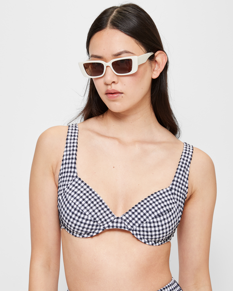 Seersucker Underwire Bikini Swim Top Target Australia