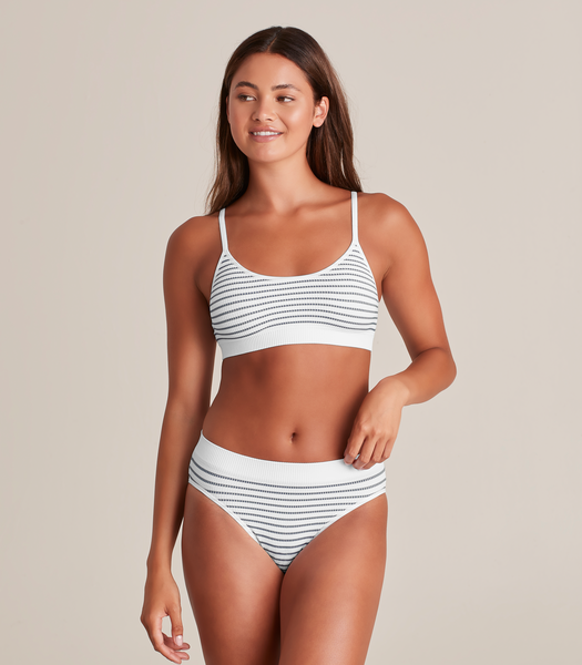 Lily Loves Ribbed Seamfree High Waisted Bikini Briefs Style LHB52386