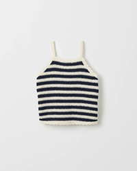 Navy/Cream Stripe