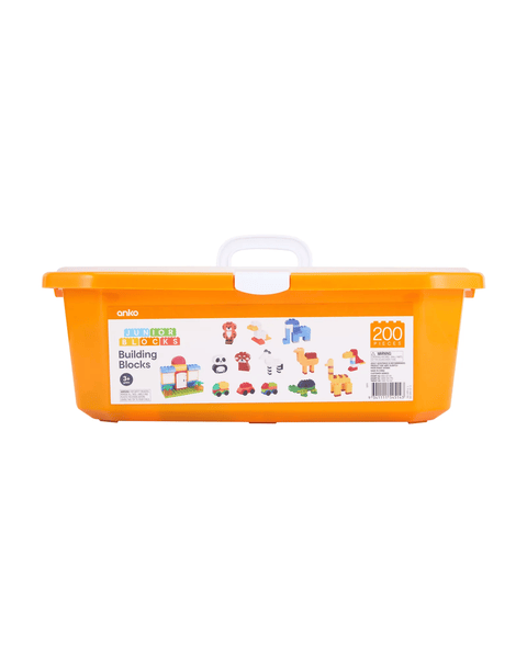 200 Piece Junior Blocks: Building Blocks | Target Australia