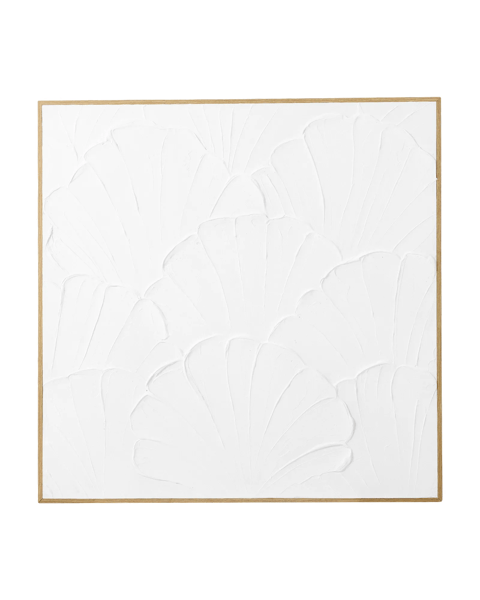 Textured Shell Framed Canvas - Anko | Target Australia