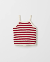Red/Cream Stripe
