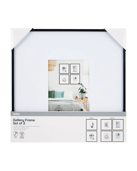 Anko 2 Piece Gallery Frame Set - Black | Target Australia