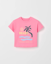 Neon Pink Beach Club