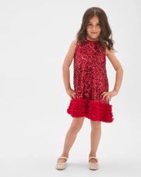 Sequin Red