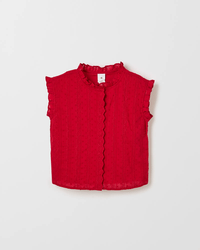 Red Broderie