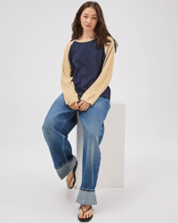Navy Straw
