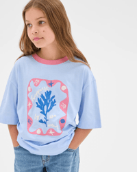 Coral/Blue