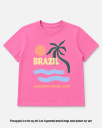 Neon Pink Beach Club