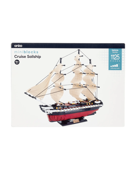 1125 Piece Mini Blocks Vehicle Series: Cruise Sailship | Target Australia