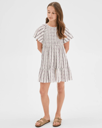 Floral Stripe Cream