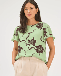 Soft Green Floral