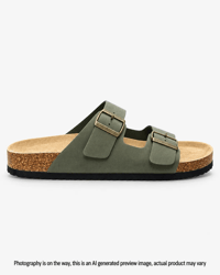 Khaki Suede