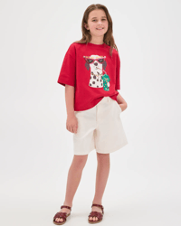Xmas Dalmatian Red