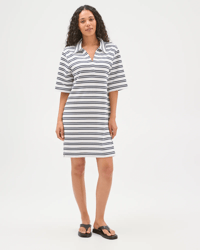 White Navy Blazer Stripe
