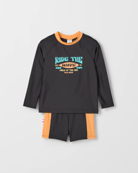 Charcoal / Orange