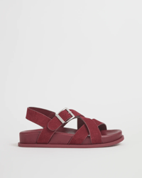 Burgundy Suede