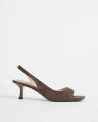 Dark Brown Suede