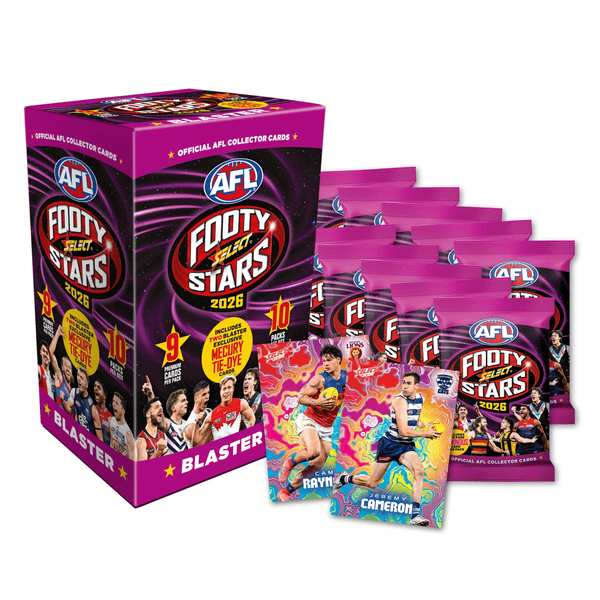 Official Select 2026 AFL Footy Stars Blaster Box | Target Australia