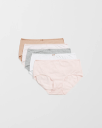 Neutral Polka And Stripe