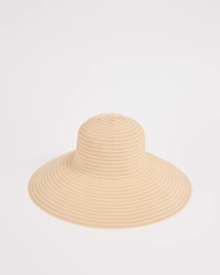 Beige / White