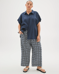 Navy Abstract