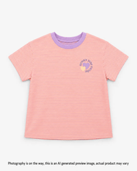 Purple Coral Stripe