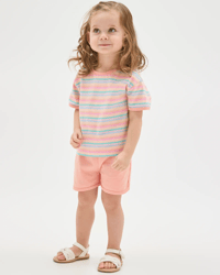 Peach stripe