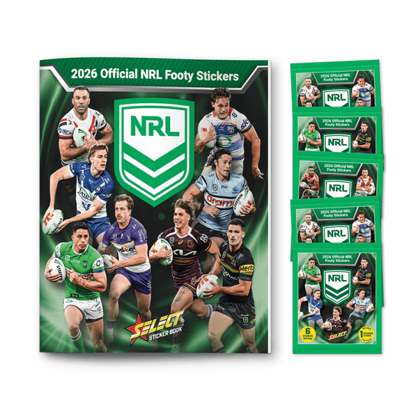 2026 Official NRL Footy Stickers Book Bundle | Target Australia