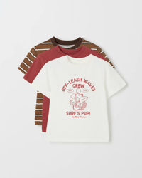 Pup White Red