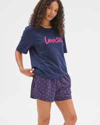 Navy Heart