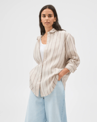 Warm Brown Stripe