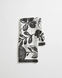 Black / White Floral