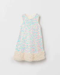 Sequin Cream Rainbow