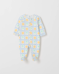 Palm Checker Cloud Dancer