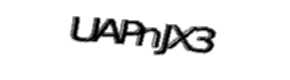 Security check image, please type the characters shown