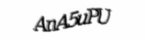 Security check image, please type the characters shown