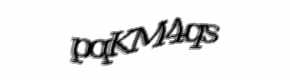 Security check image, please type the characters shown