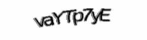 Security check image, please type the characters shown