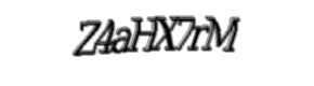 Security check image, please type the characters shown