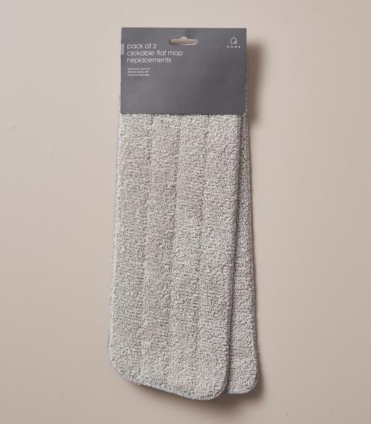 2 Pack Clickable Flat Mop Replacements Target Australia