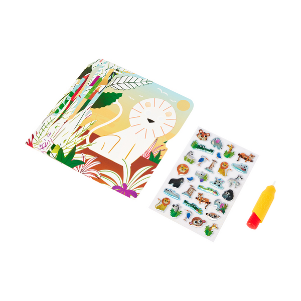 Animal Safari Water Art Activity Case - Anko