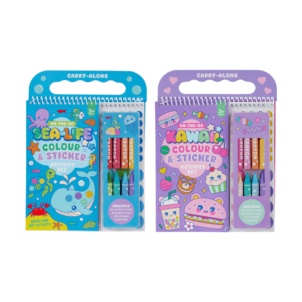 On-The-Go Colour and Sticker Activity Set - Assorted | Target Australia