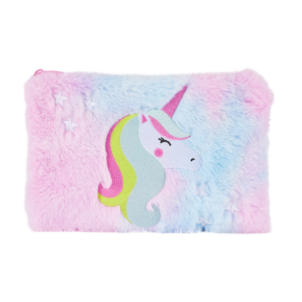 Fluffy Pencil Case, Unicorn - Anko | Target Australia