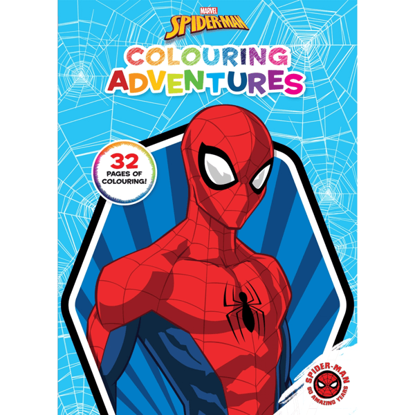 Marvel Spider-Man Colouring Adventures | Target Australia