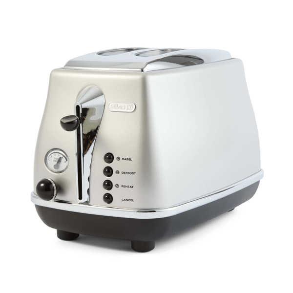 Slice Delonghi Icona Toaster White DeLonghi Icona Capitals Slice