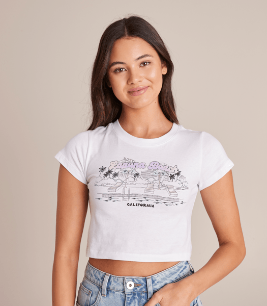 Lily Loves Baby Crop TShirt Target Australia