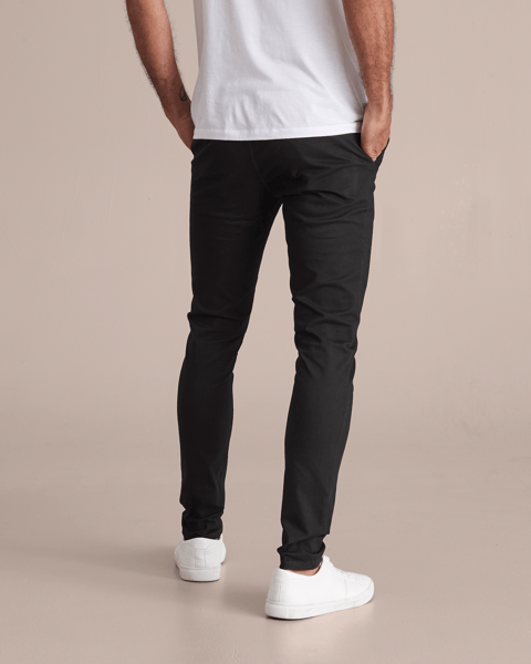 Skinny Chino Pants - Black | Target Australia