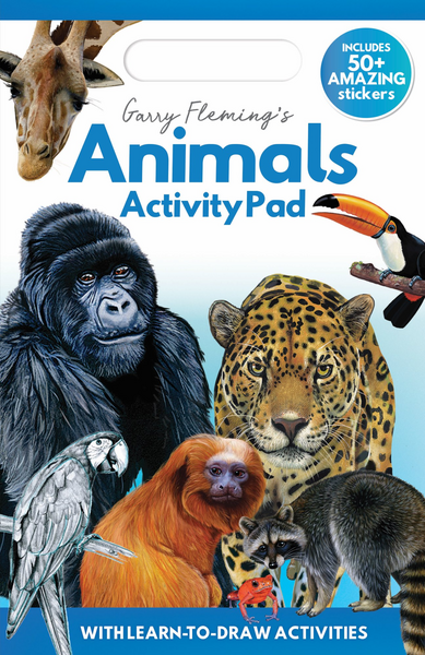 Garry Flemings Wild Animals Of The World Activity Pad | Target Australia