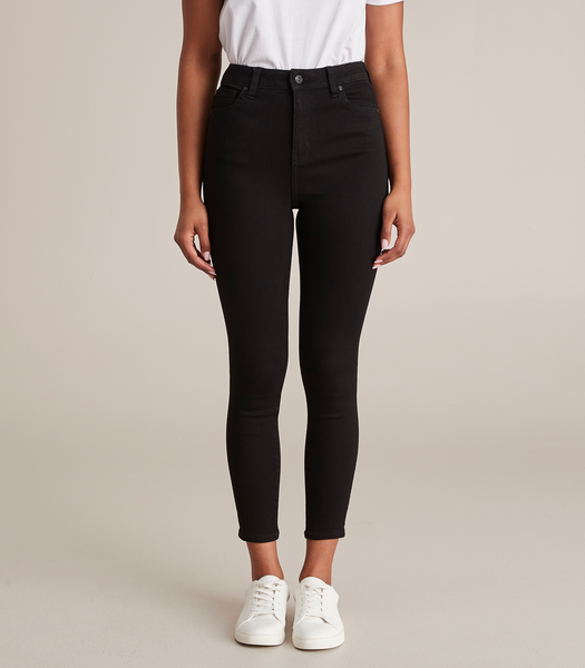 Sophie Skinny High Rise Crop Length Denim Jeans | Target Australia